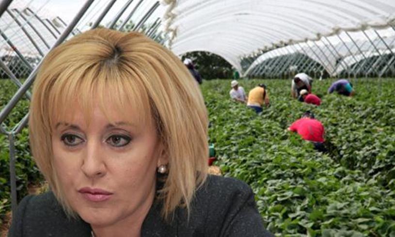 Мая Манолова твърдо зад агросектора 