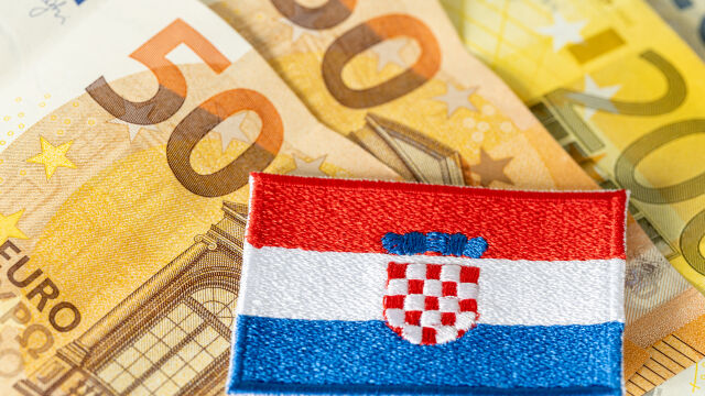 След въвеждането на еврото Хърватия е втора по инфлация в еврозоната